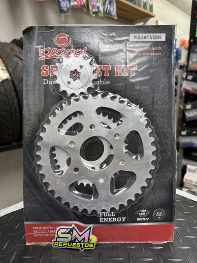 Corona y Piñon Bajaj NS200 39/14T OKINOI