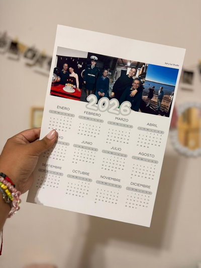 Calendarios A4 unidad