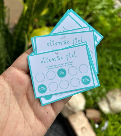 Tarjetas de fidelidad X30