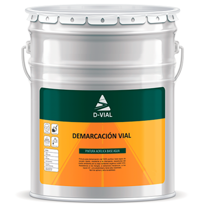 Pintura Acrílica para Demarcación Vial Base Agua D-VIAL