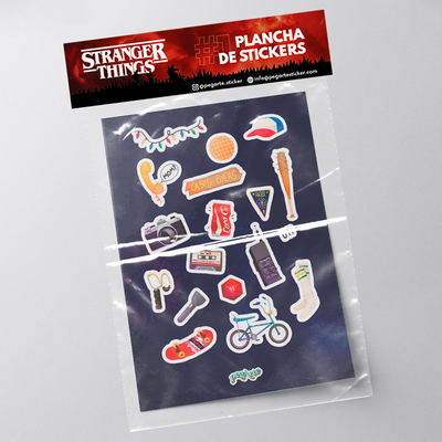 Plancha Stranger Things