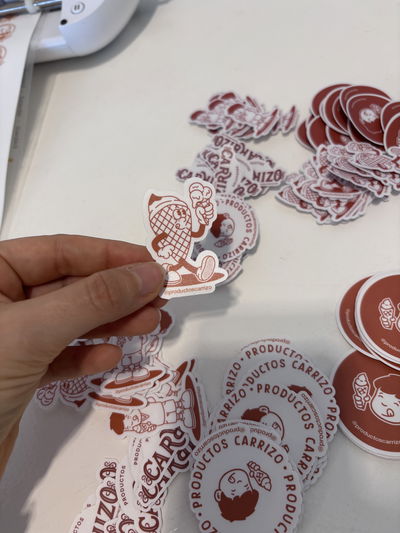 Sticker Mayoristas Transparentes