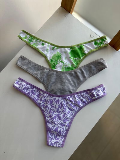 PACK X3 LESS ALGODON EN V 4080