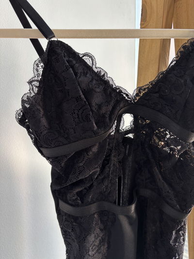 BODY ALLEGRA BLACK -4 talles-
