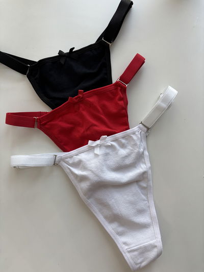 PACK X3 LESS ALGODÓN 