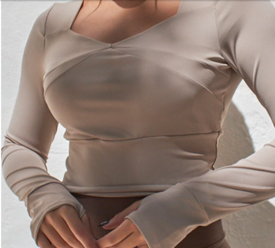 Top Sona Manga larga 