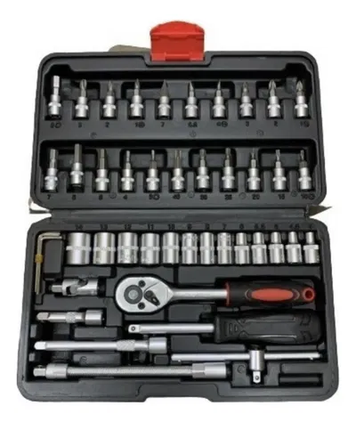 Caja herramientas 46 piezas
