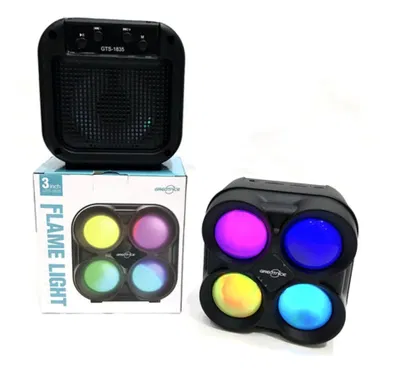 Parlante Portátil Flame Light Bluetooth