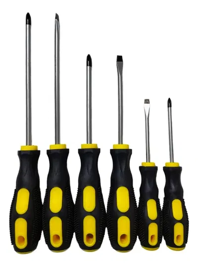 Set x6 destornilladores imantados