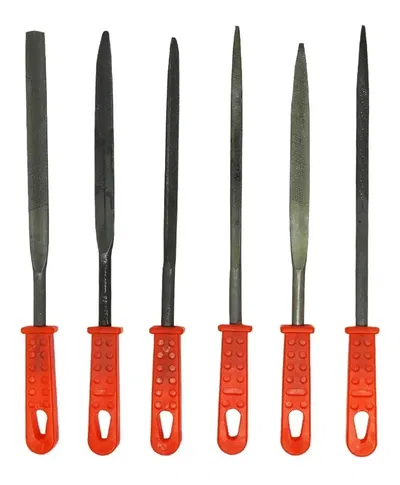 Juego limas X6 unidades matricero relojero cerrajeria cortas