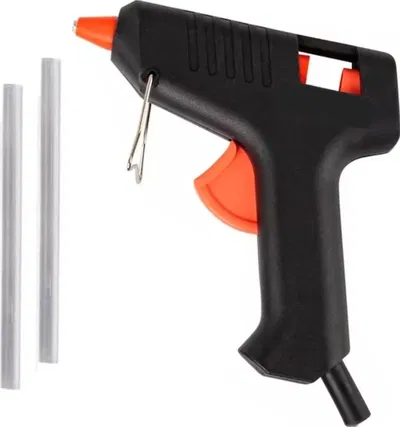 Pistola Encoladora Silicona 10w Con 2 Barras