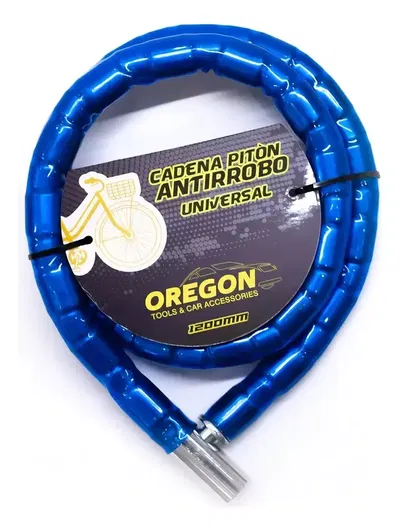 Linga antirrobo moto/bicicleta universal 1,2m 22mm