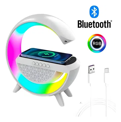 Velador inteligente, parlante, cargador