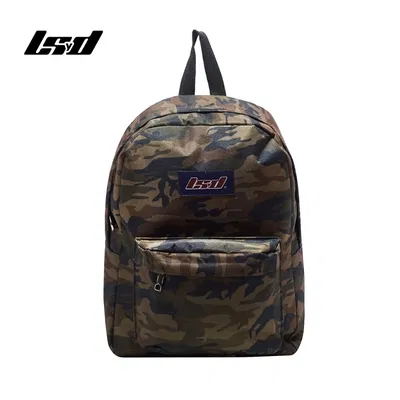 Mochila LSyD 16" camuflada marrón