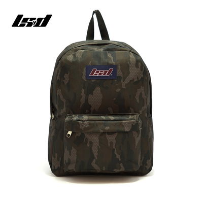 Mochila LSyD 16" camuflada verde oscuro