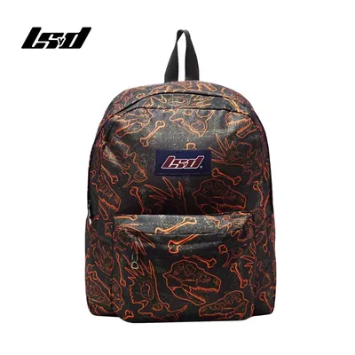 Mochila LSyD 16" estampada dinosaurios