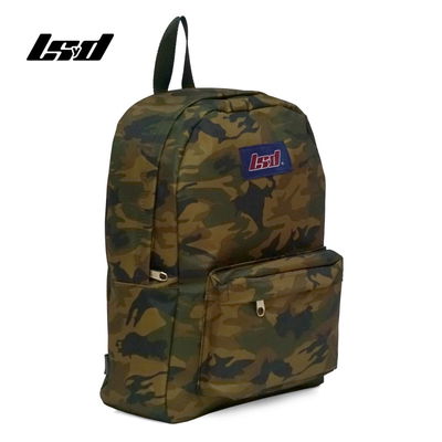 Mochila LSyD 16" camuflada verde