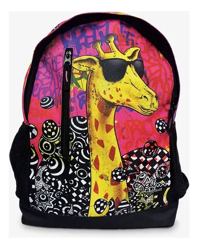 Mochila Juvenil 17" Negro Urbano