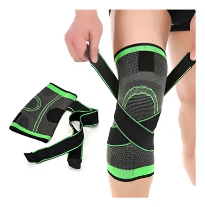 Rodillera de compresión ajustable