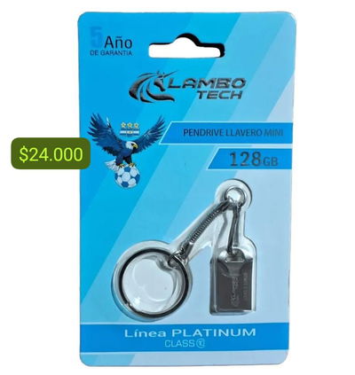 Pendrive llavero mini 128GB