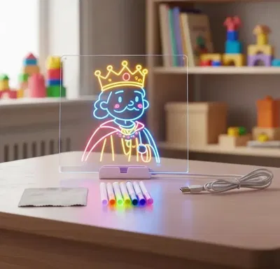 Pizarra mágica led 15x15