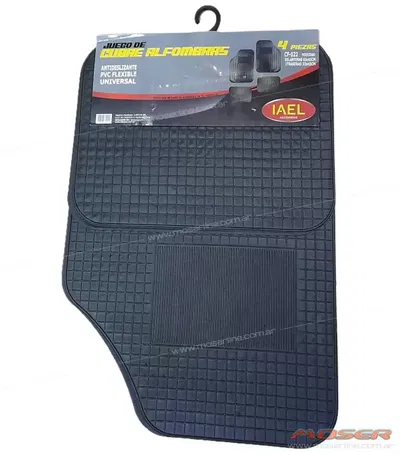 Juego alfombras de goma x4