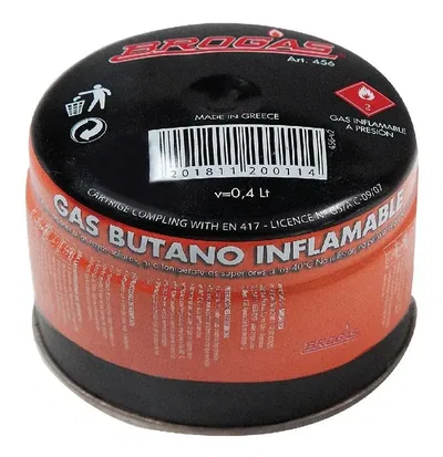 Cartucho de gas butano perforable 190 grs