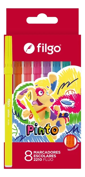 Marcadores colores x8