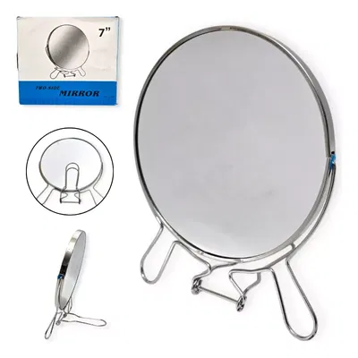 Espejo doble con aumento 7"