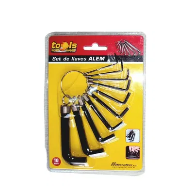 Kit llaves allen x10