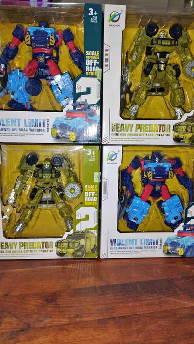 Muñeco Transformer 2 modos