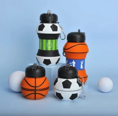 Botella de silicona plegable 500ml