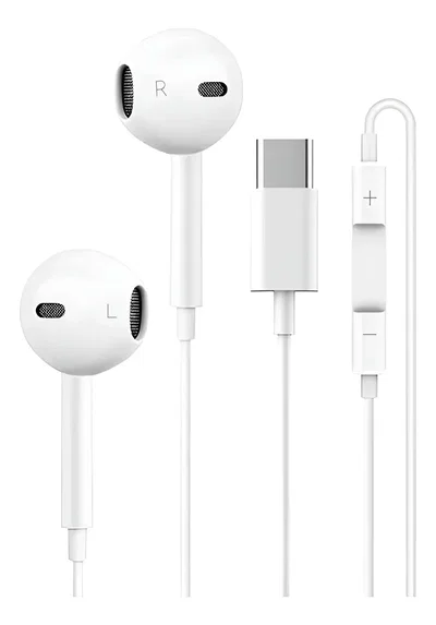 Auricular Con Entrada Tipo C Manos Libre Con Cable In-ear