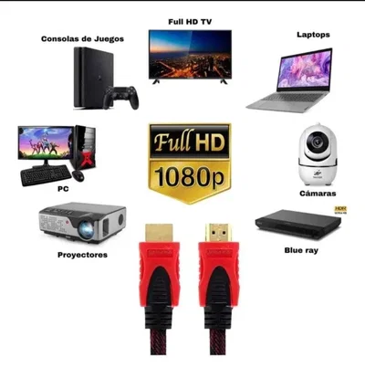 Cable HDMI mallado 5 mts 4k