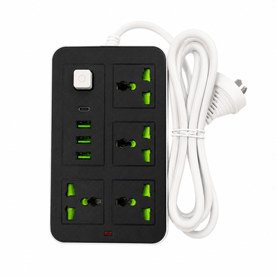 Zapatilla alargue con USB y C