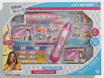 Set peinado y apliques para cabello 