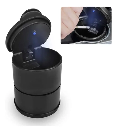 Cenicero para auto anti humo