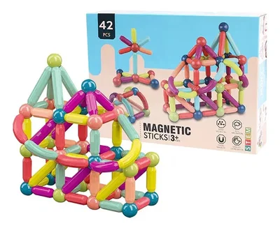 Bloques magneticos 42 piezas