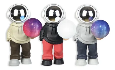 Astronauta parlante + auriculares