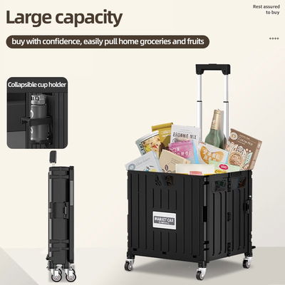 Carrito de Compras Plegable Reforzado - 45L