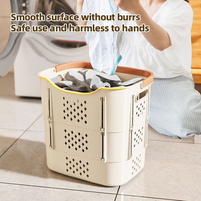 Canasto de Ropa Premium Plegable y Reforzado
