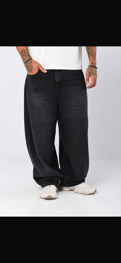 Jean Baggy Black