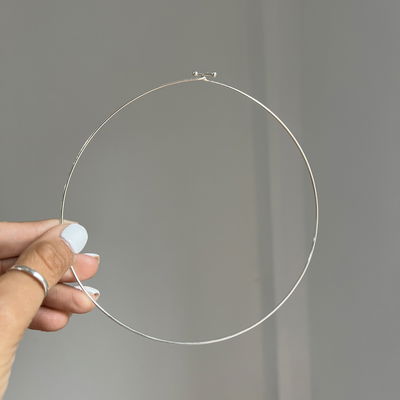 Choker con baño de plata