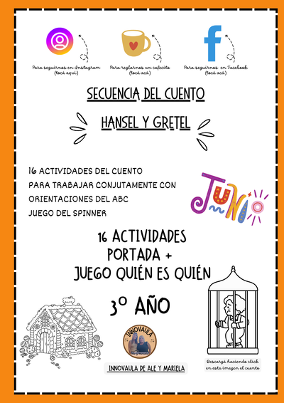 Cuento: Hansel y Gretel para 3º año