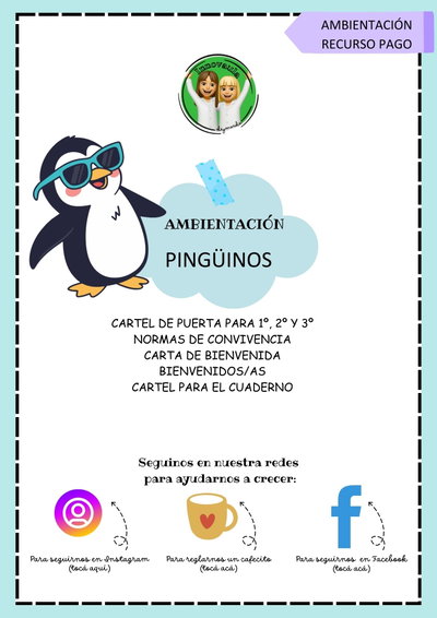 Ambientación Pingüinos 