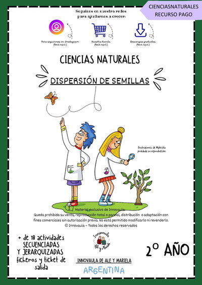 Secuencia Dispersión de las semillas para 2º año