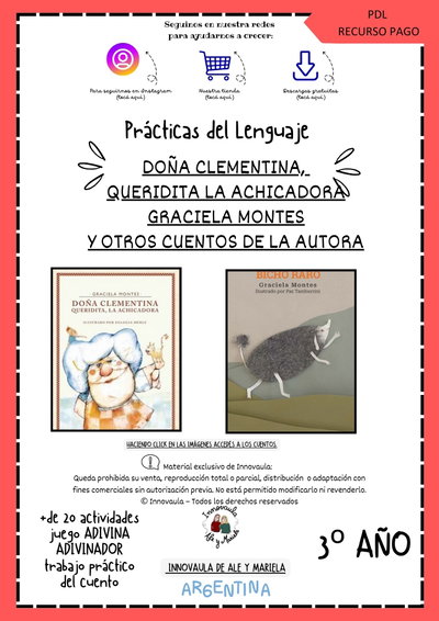 Secuencia Doña Clementina queridita, la achicadora para 3º año