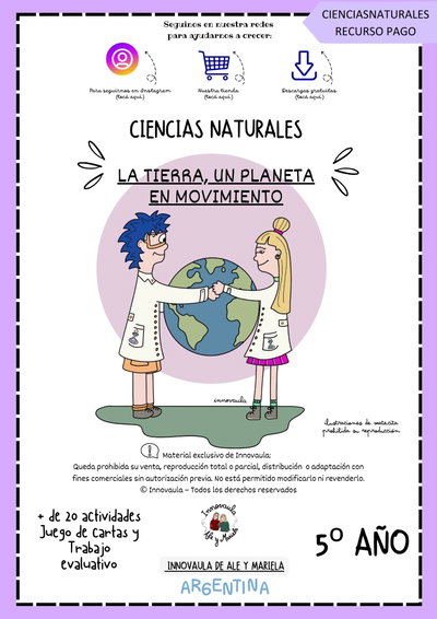 Secuencia 5º año "La tierra, un planeta en movimeinto"