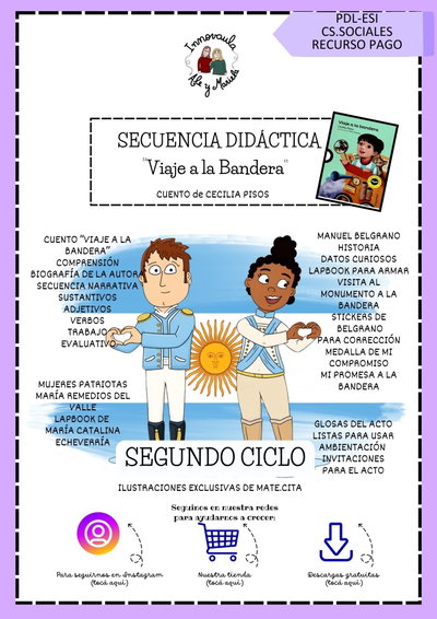 Secuencia JUNIO Segundo ciclo: Cuento+Acto+Juegos+Esi+Cs.Soc.+Evaluación