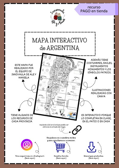 Mapa Interactivo para armar y completar